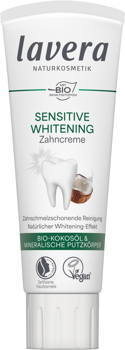 Zahncreme Sensitive Whitening