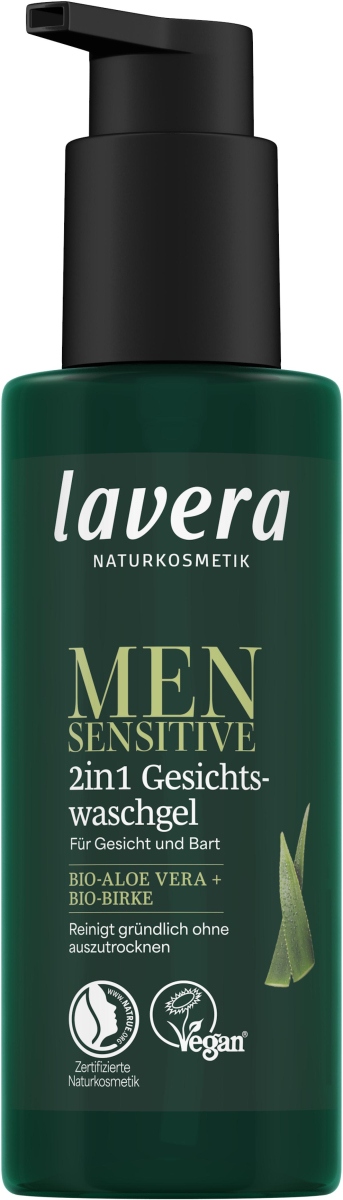 Men Sens. 2in1 Gesichtwasch