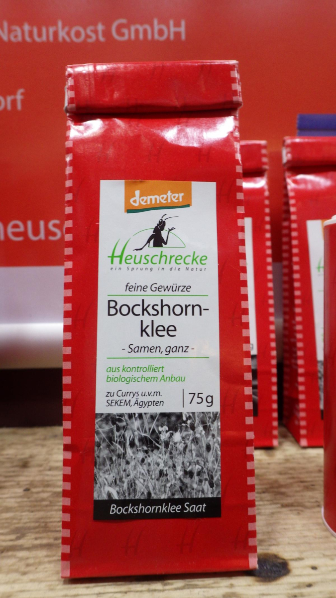 Bockshornklee, Demeter, ganz,