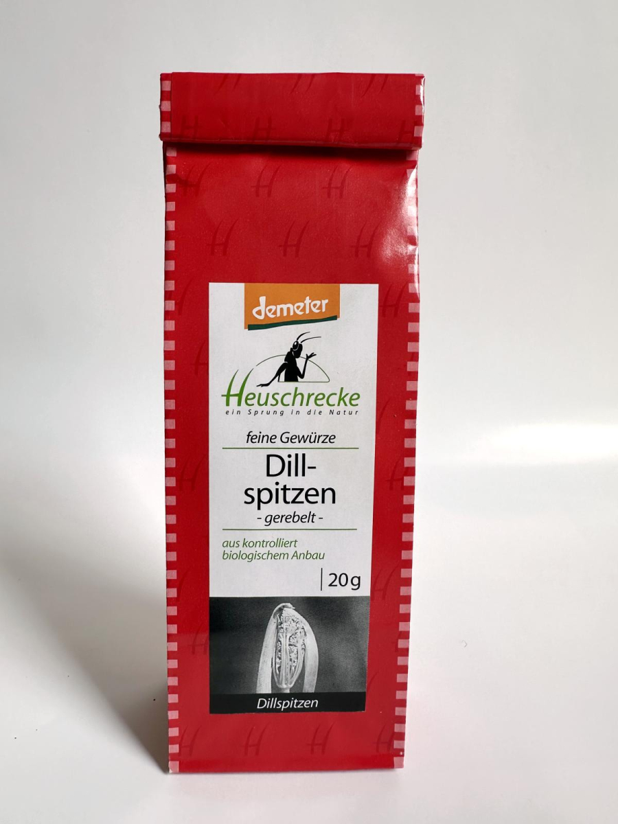 Dillspitzen, gerebelt, Demeter, DE, kbA, 20g