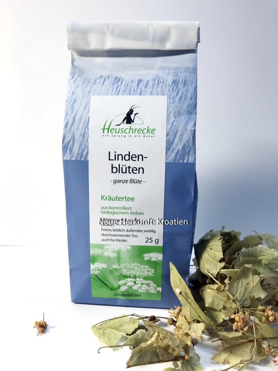 Lindenblüten ganz