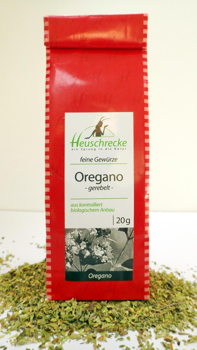 Oregano gerebelt