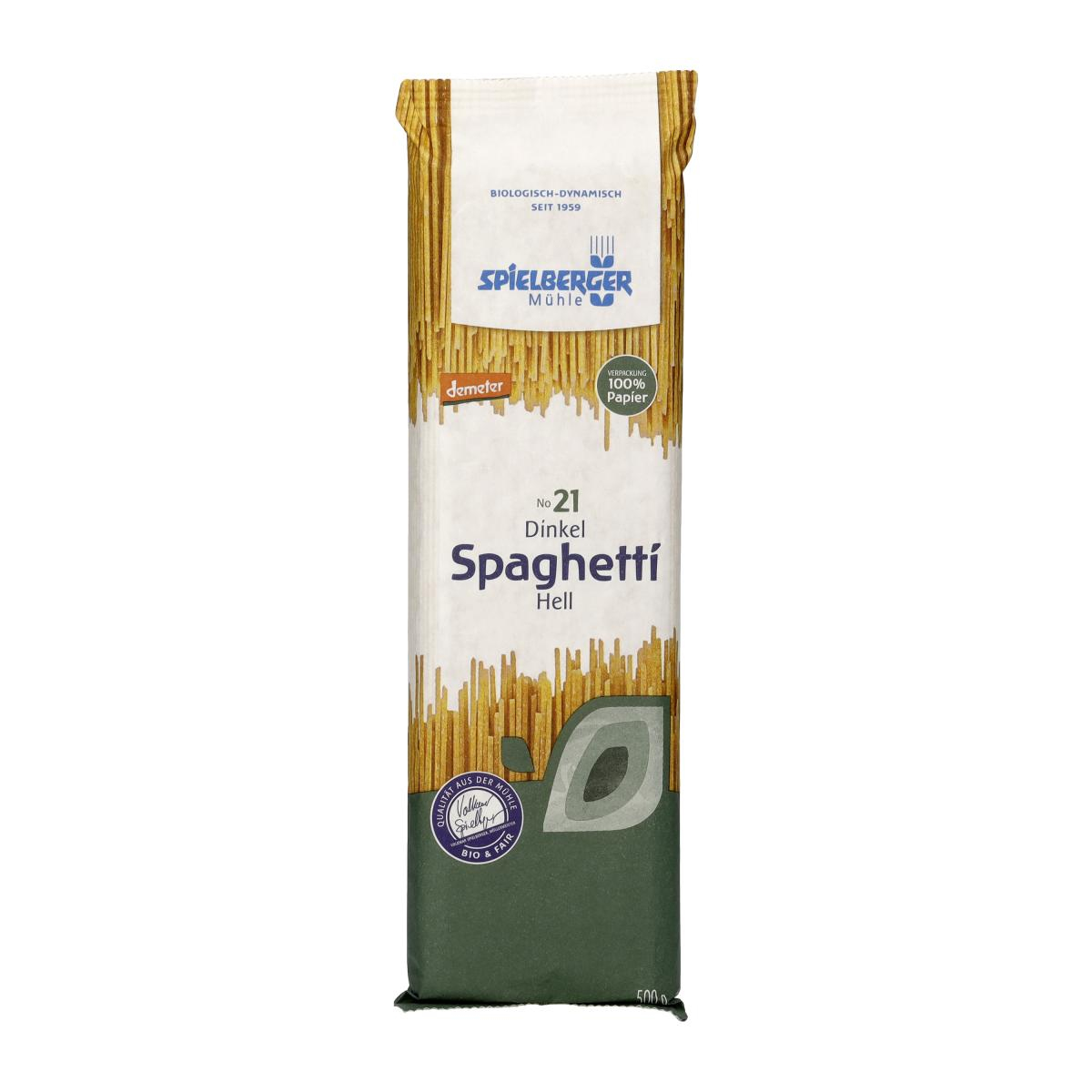 Dinkel Spaghetti hell