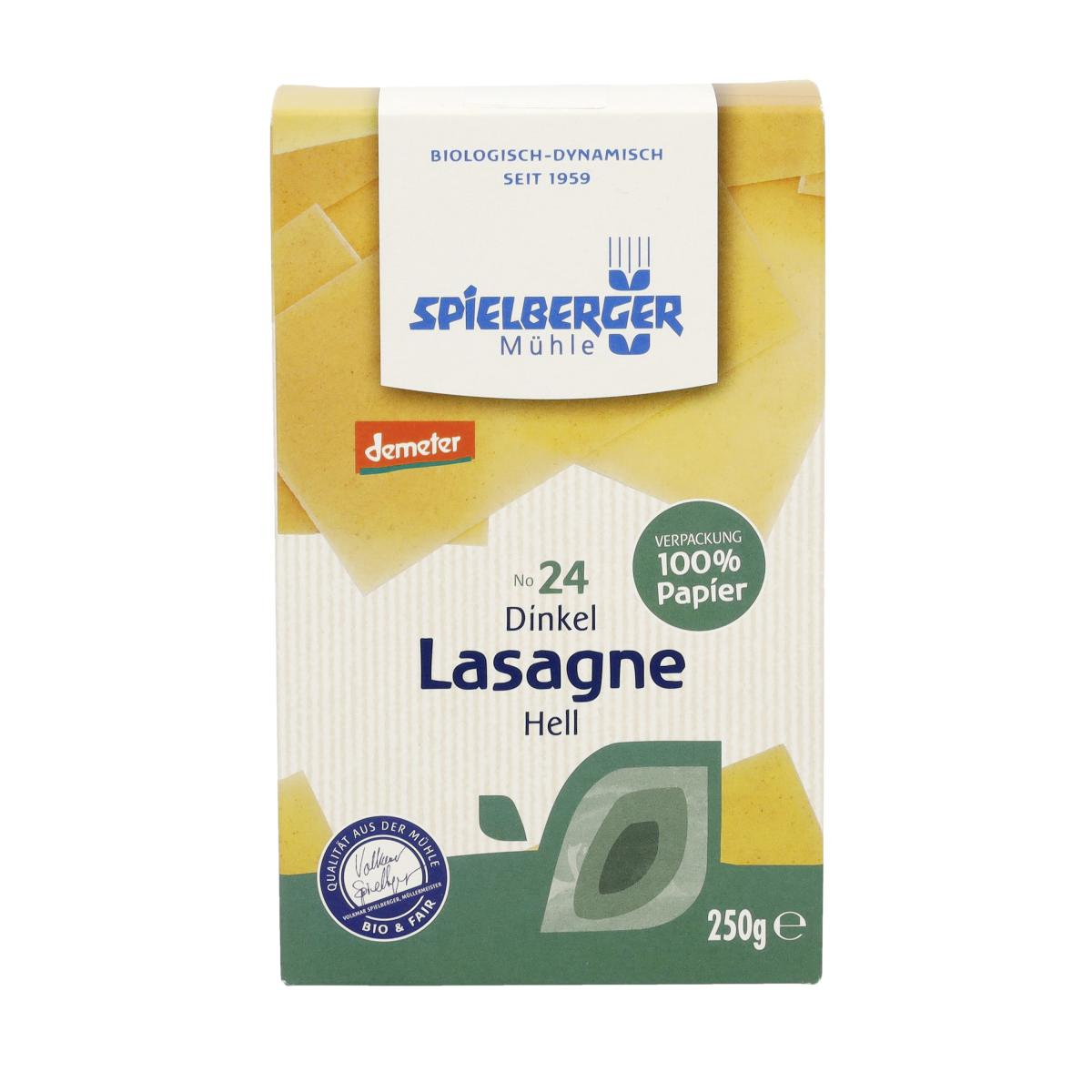 Dinkel Lasagne hell