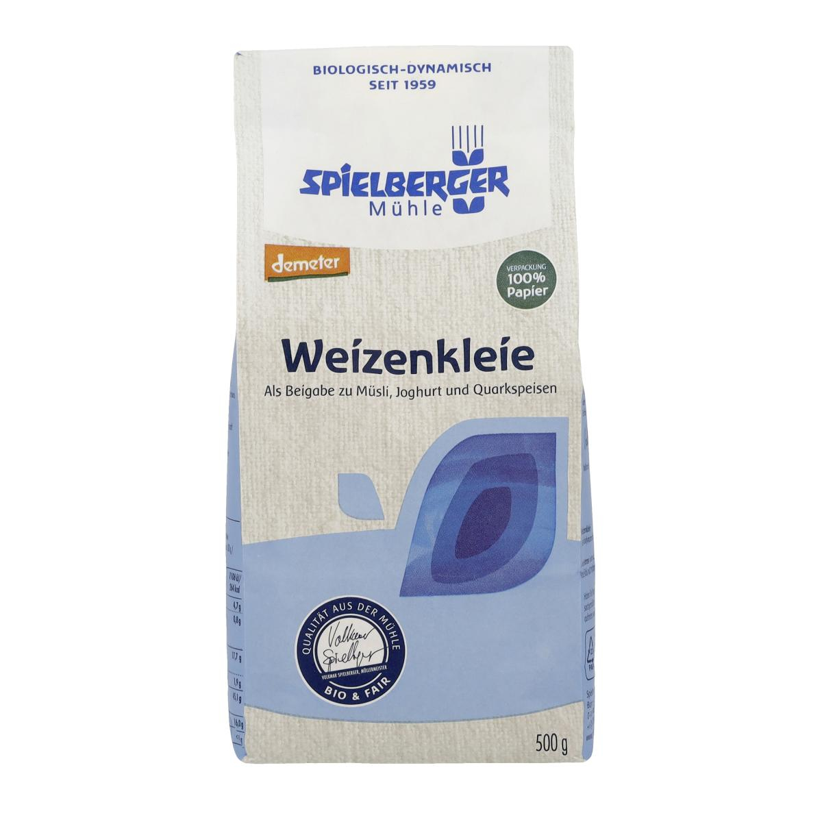 Weizenspeisekleie