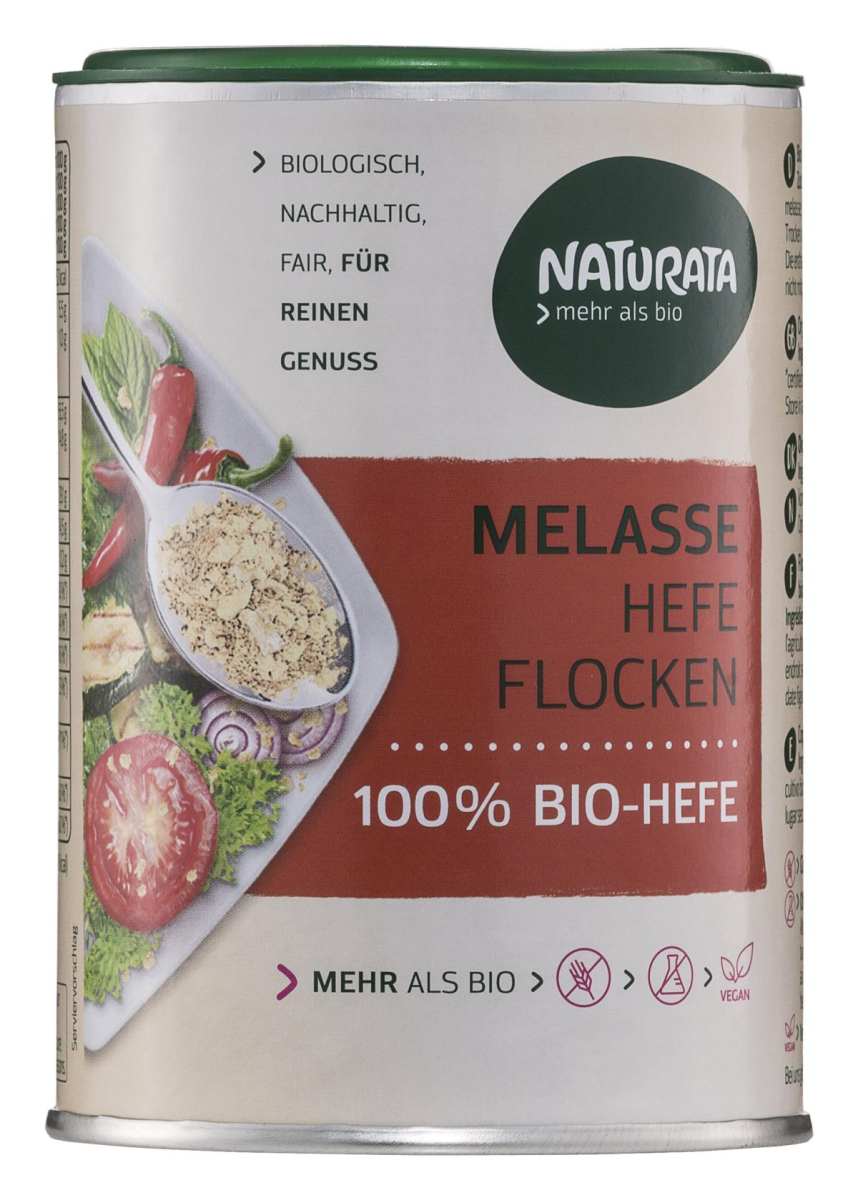 Bio Melasse Hefeflocken, Dose, kbA
