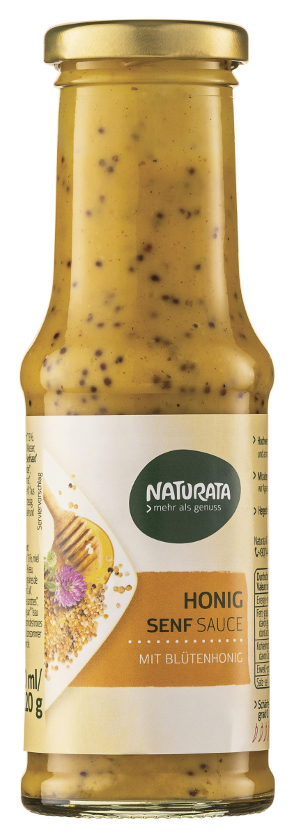 Honig Senf Sauce, Flasche, kbA