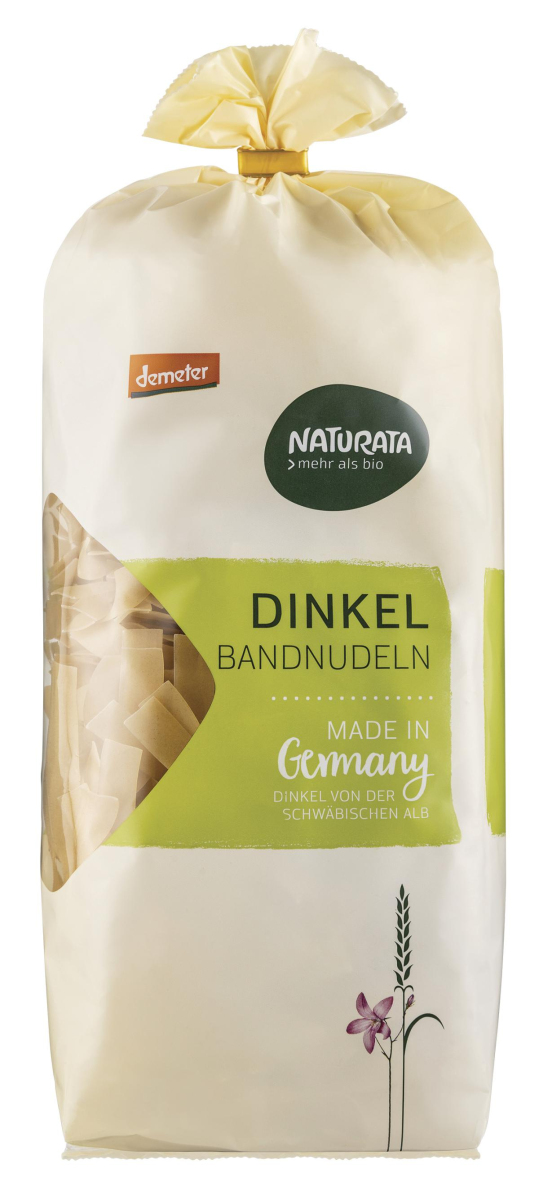 Dinkel-Bandnudeln hell