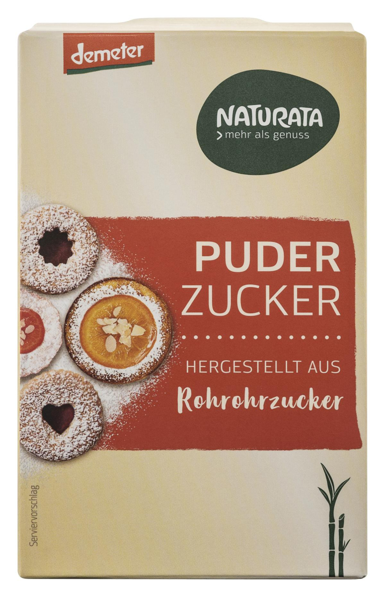 Puderzucker, Roh-Rohrz.feingem
