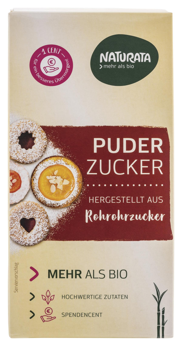 Puderzucker, Roh-Rohrz.feingem