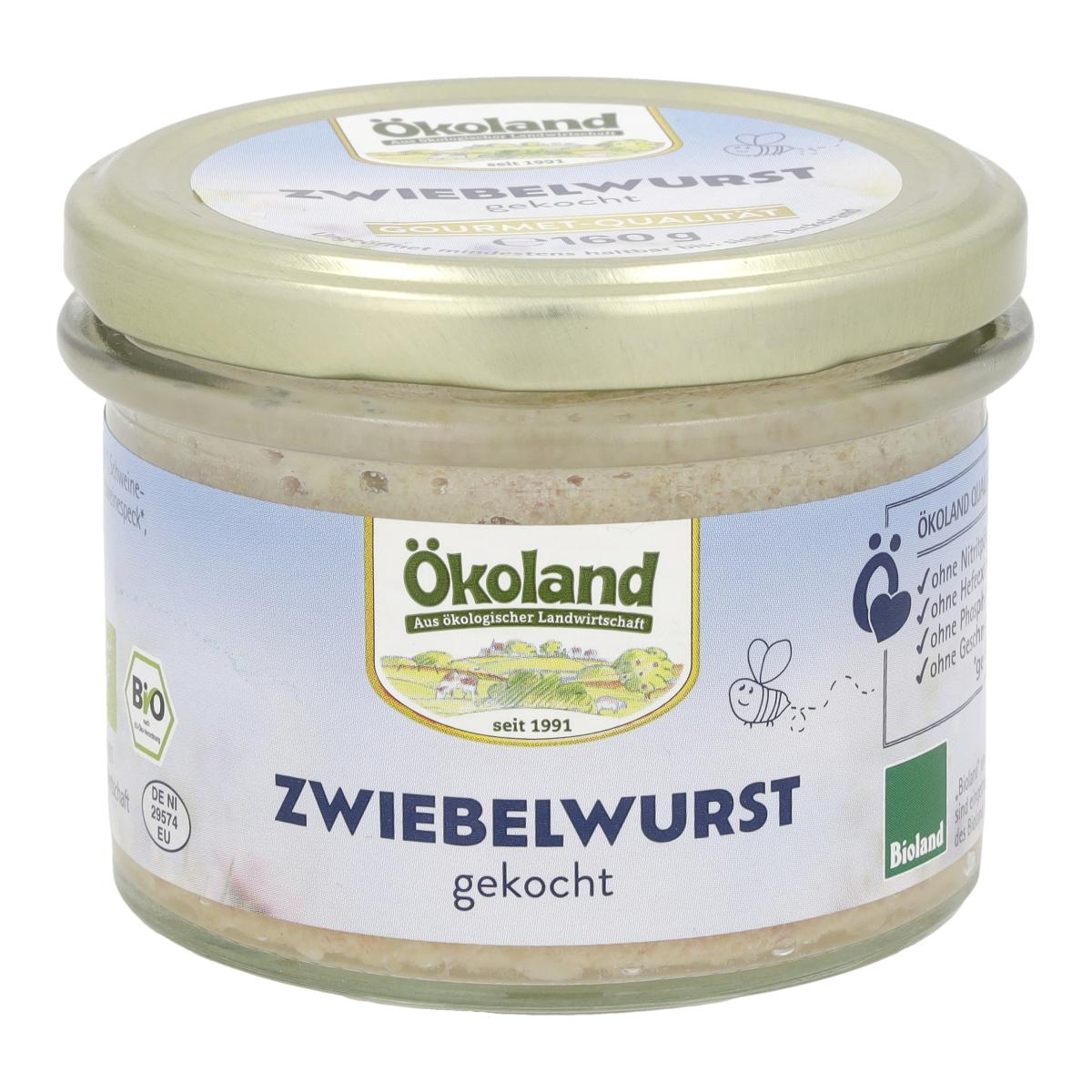 Zwiebelwurst gekocht Gourmet Qualität im Glas