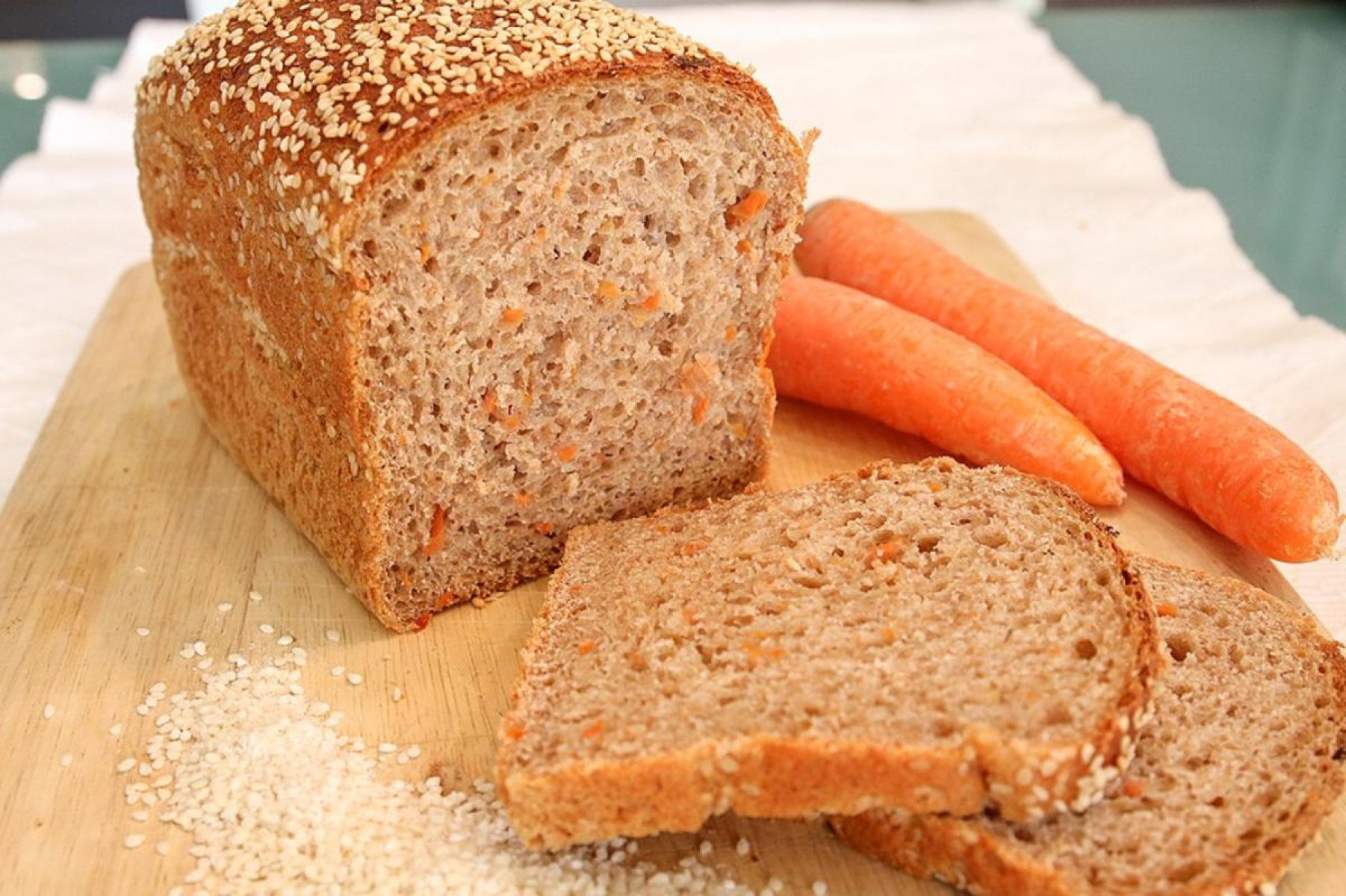 Möhren Brot