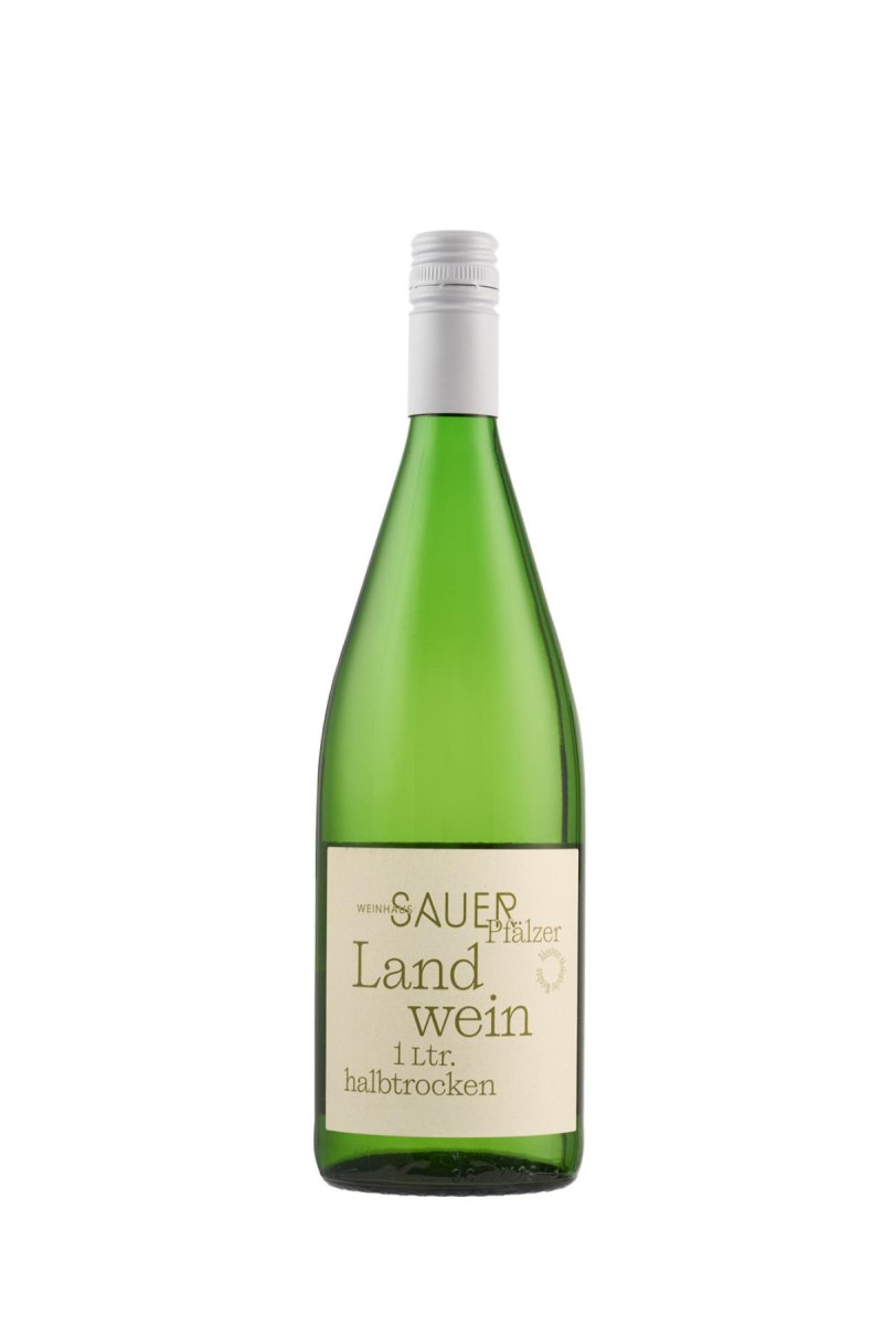 Pfälzer Landwein weiß halbtr.