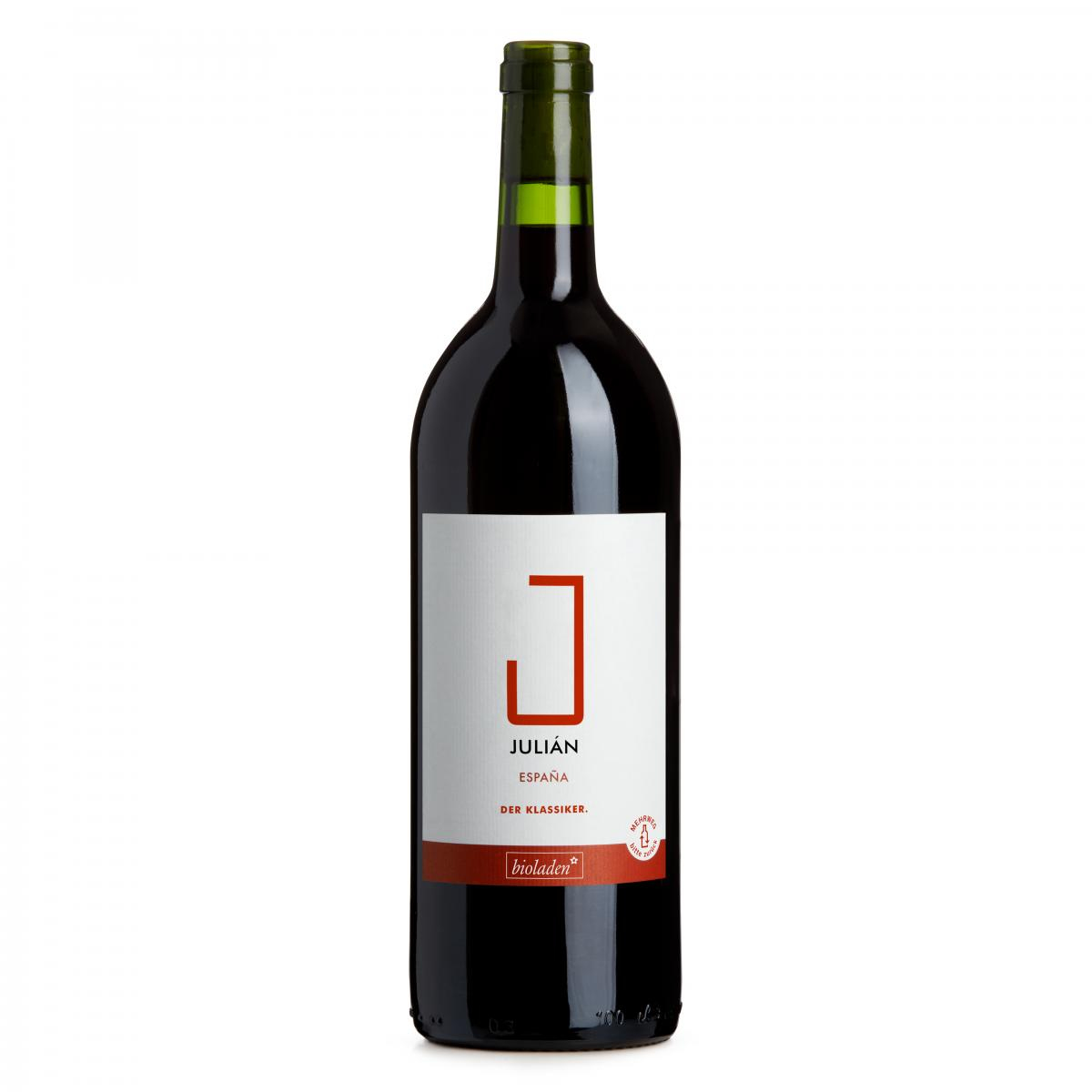 JULIAN Tafelwein rot