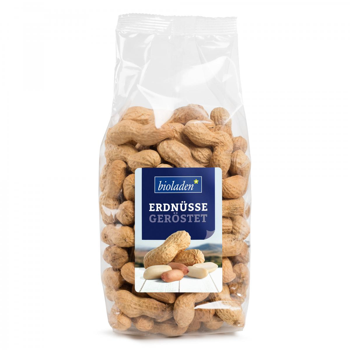 b*Erdnüsse i.d. Schale, ger.   ´8/10er