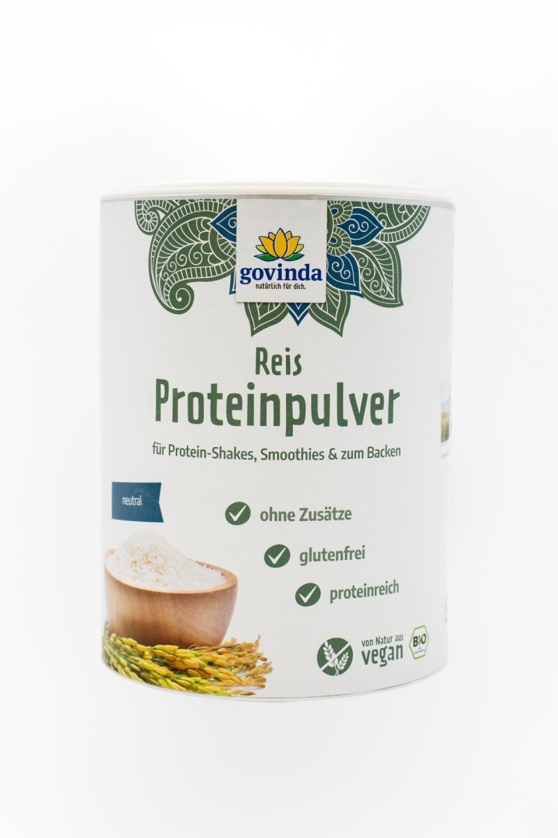 Reis-Proteinpulver 100%