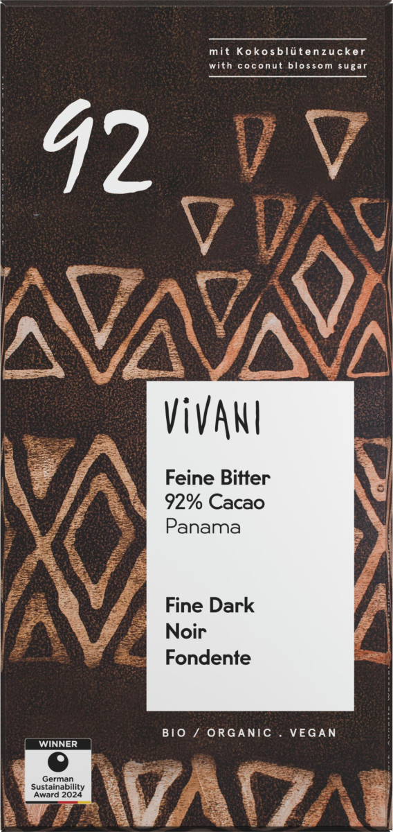 Feine Bitter Schokolade 92%