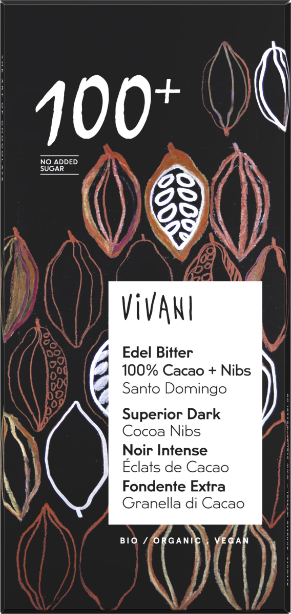 Edel Bitter 100% und Nibs
