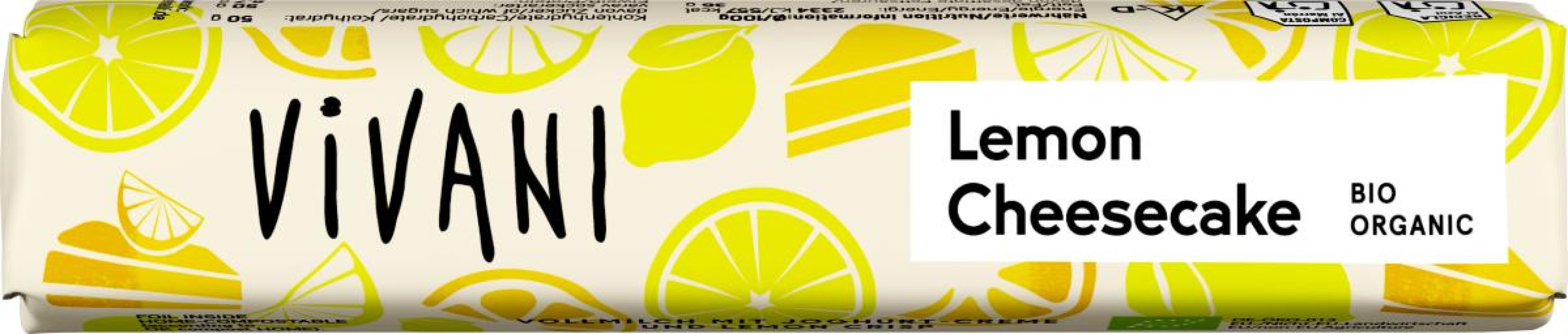 Lemon Cheesecake Riegel