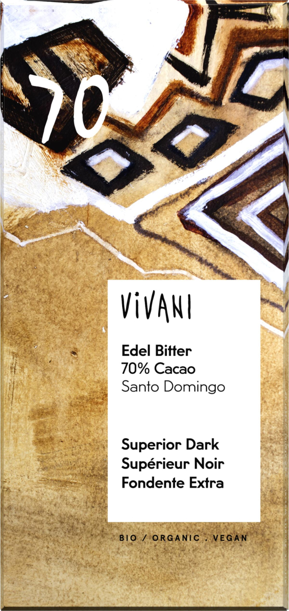 Edel Bitter mit 70% Cacao