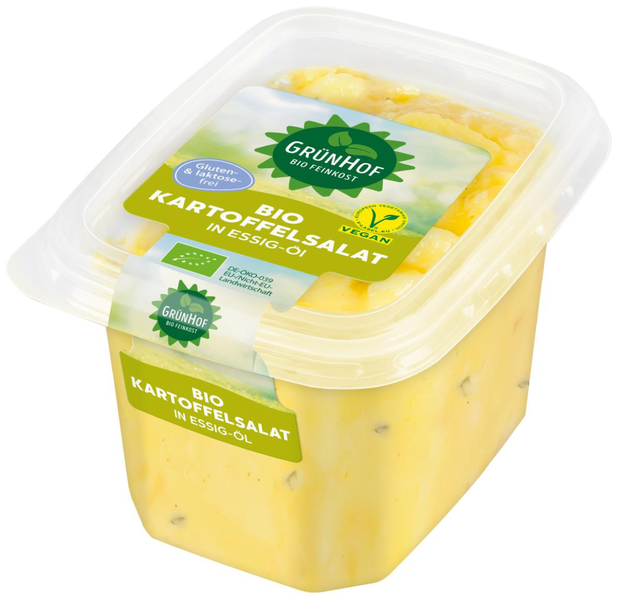 Kartoffelsalat mit Essig u. Öl