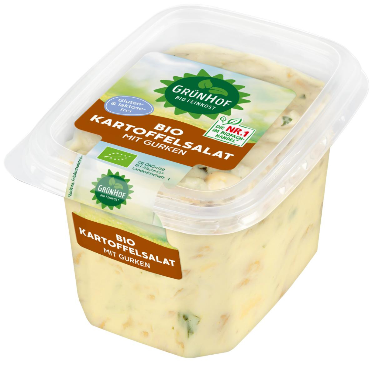 Kartoffelsalat mit Ei u. Gurke