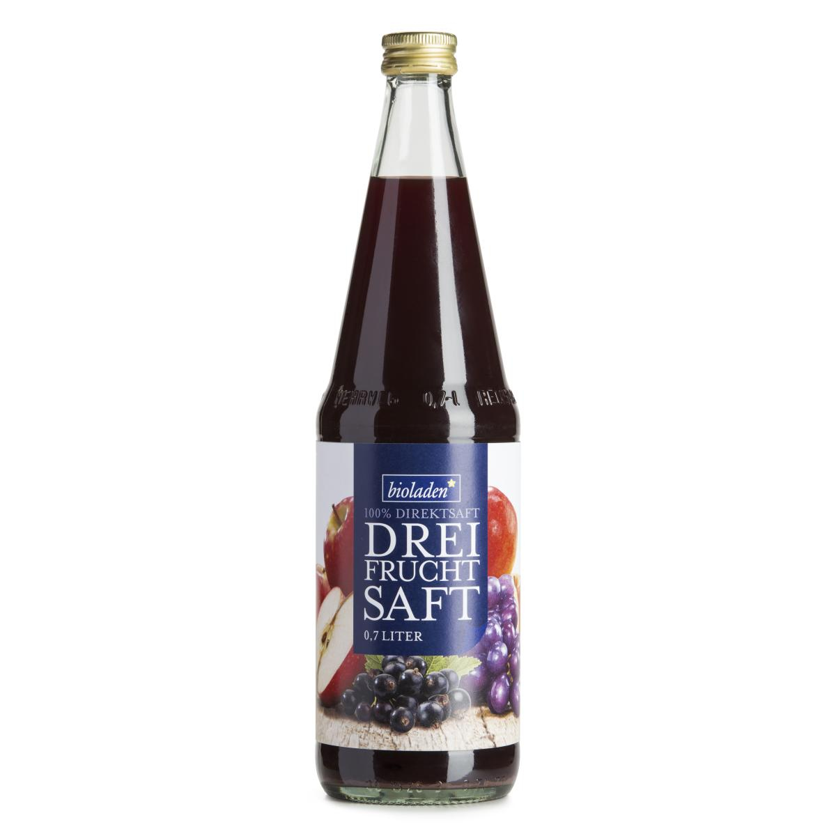 b*Dreifruchtsaft rot