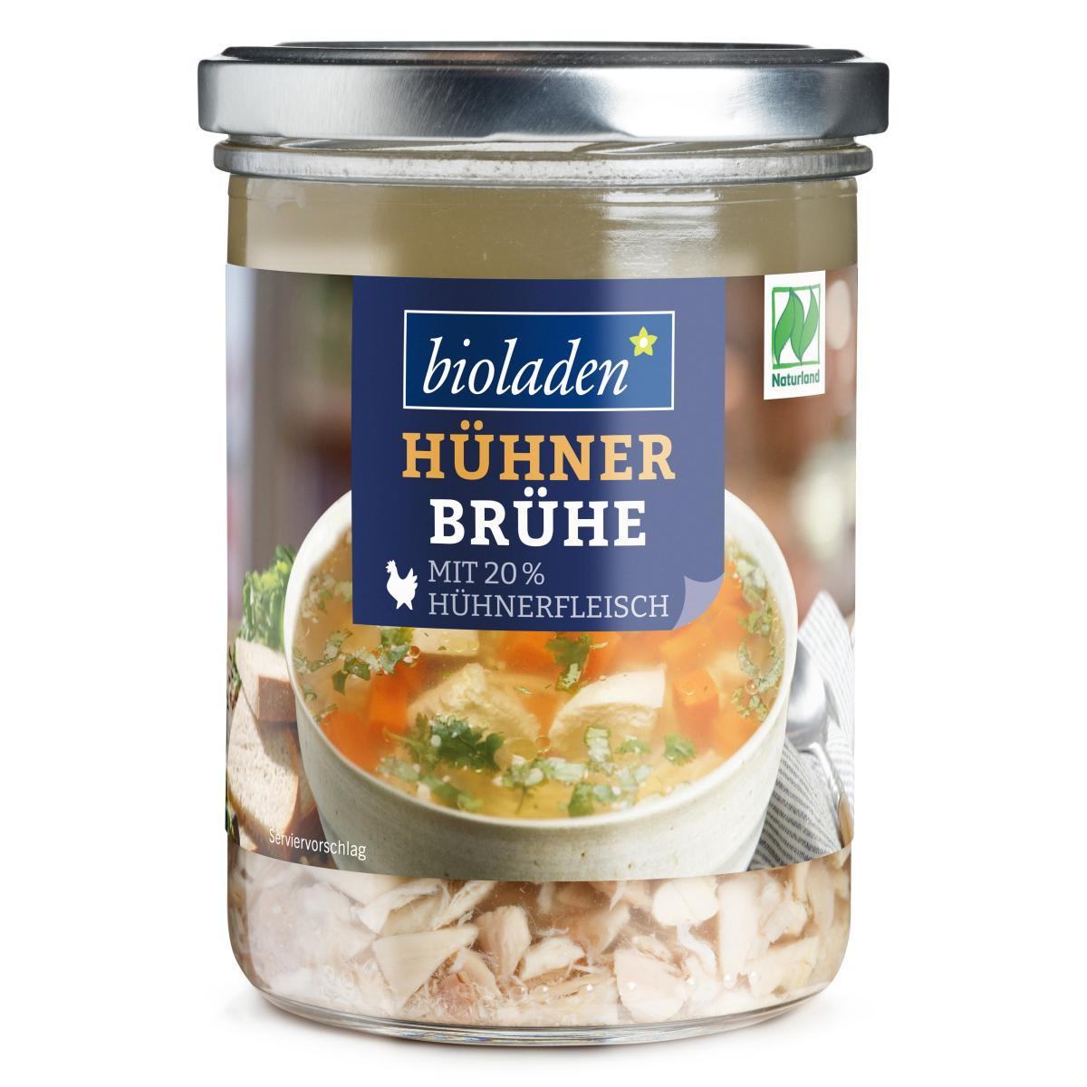 b*Hühnersuppe mit Einlage