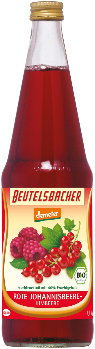 Rote Johannisbeere Himbeeren Saft
