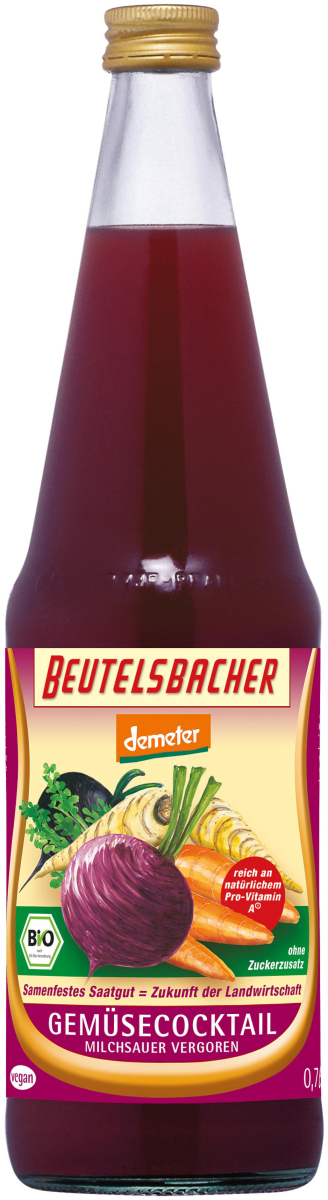 Gemüsecocktail m Pastinake