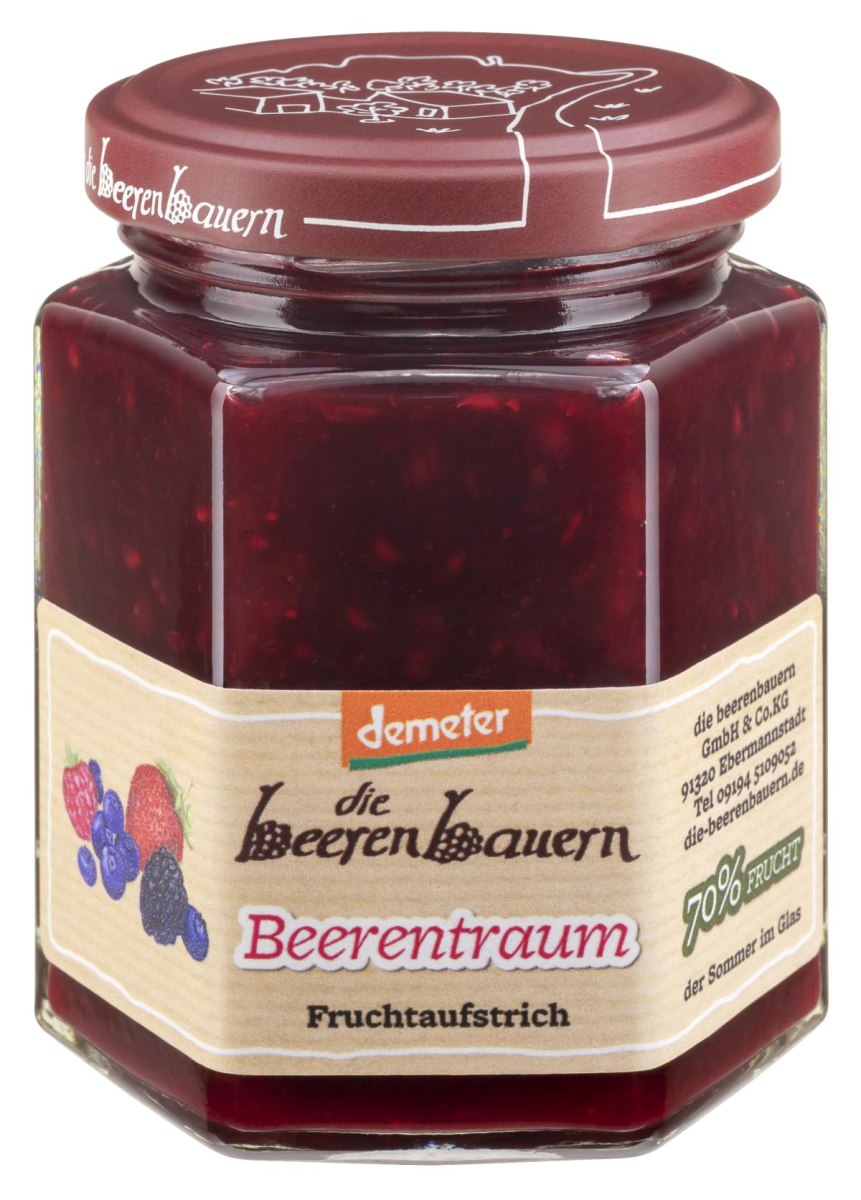 Beerentraum-Fruchtaufstrich