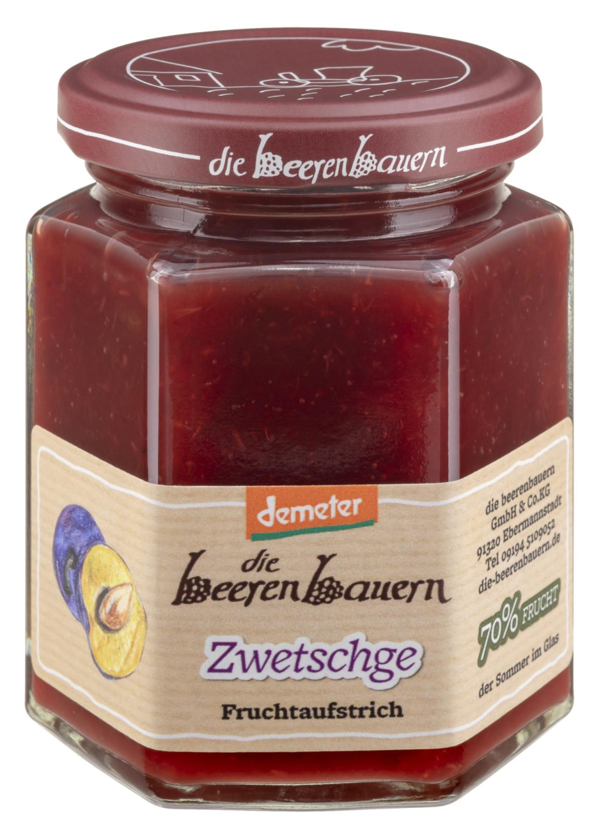 Zwetschge - Fruchtaufstrich 70 %