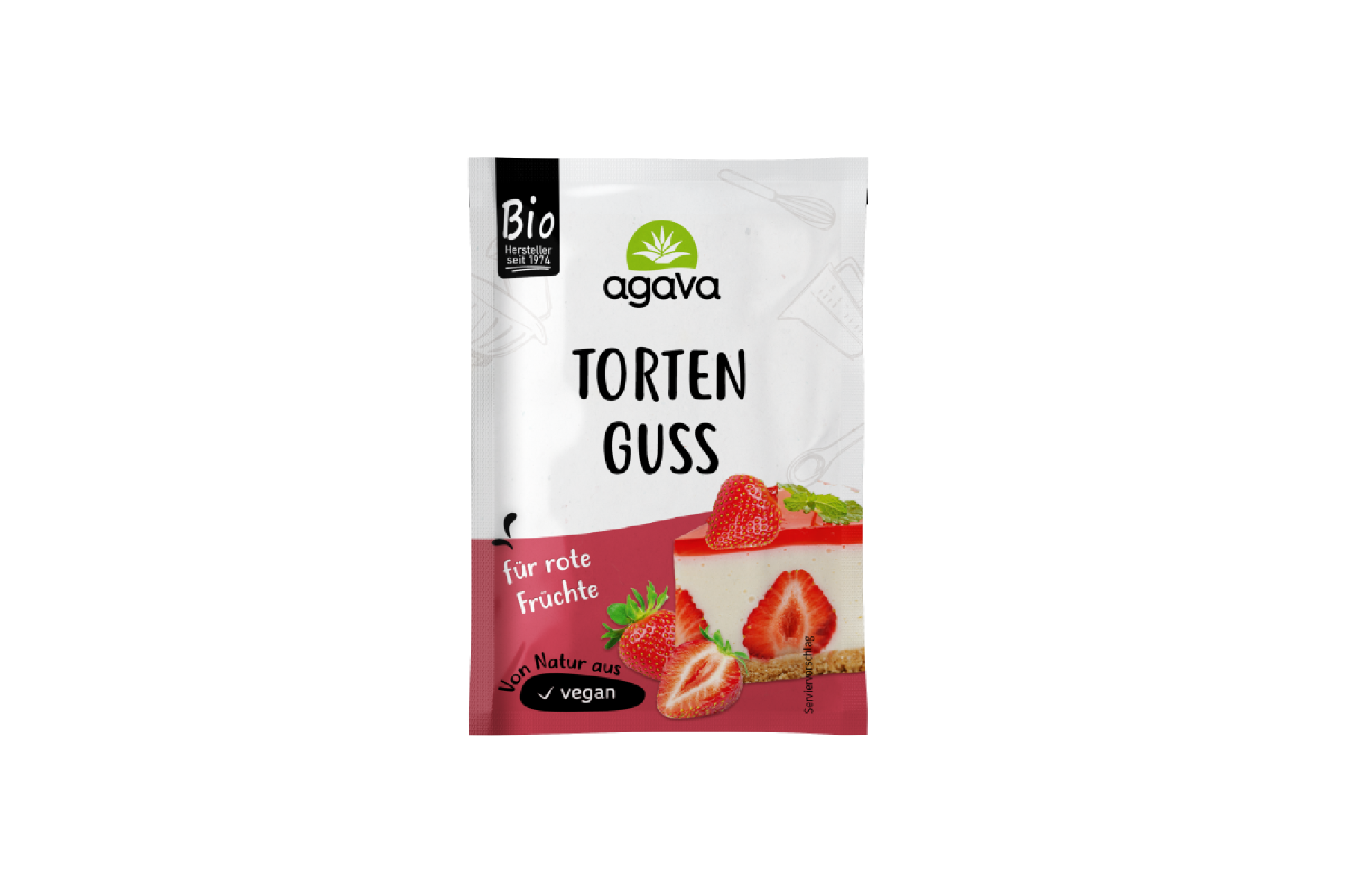 Tortenguss rot