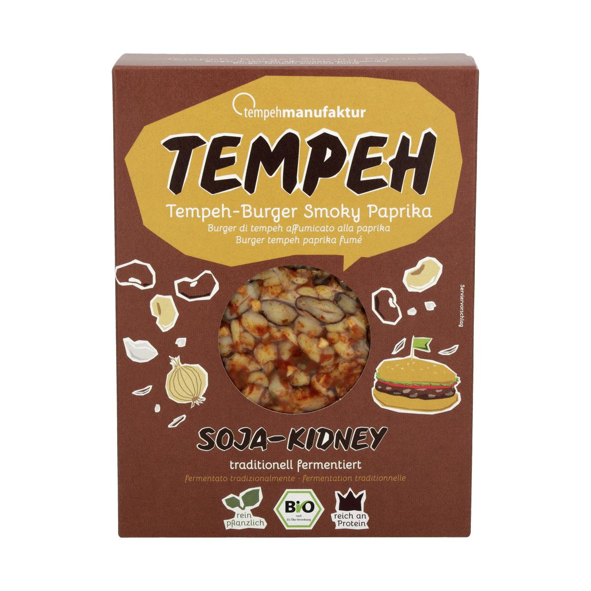 Tempeh Burger Smoky Paprika