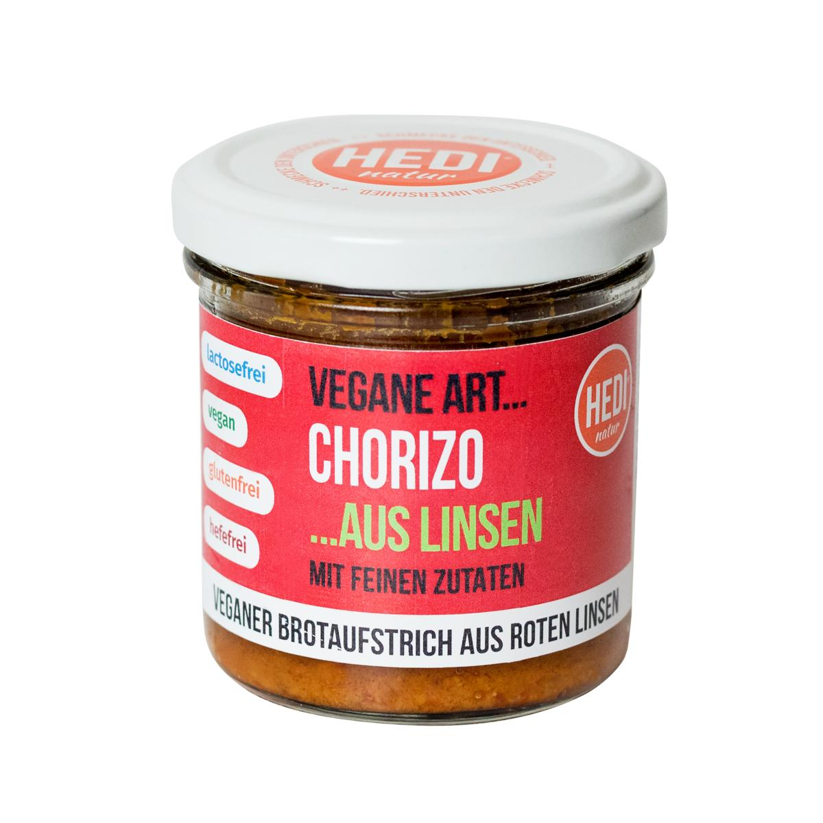 Vegane Art Chorizo mit feinen Zutaten