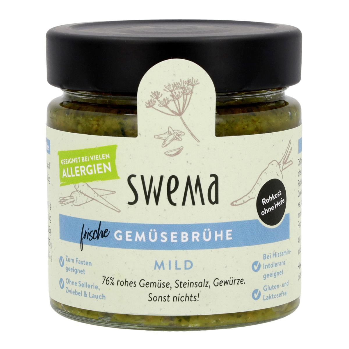 Gemüsebrühe mild, Rohkost