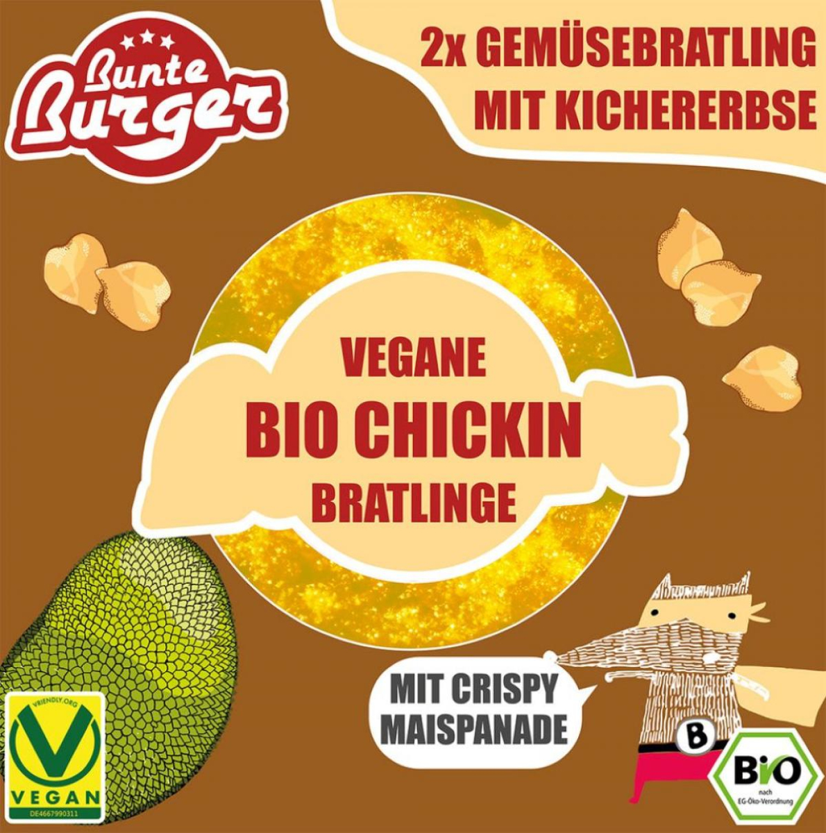 Bratling Chickin Vegan