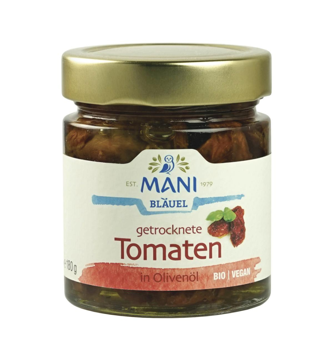 Getrocknete Tomaten in Oliv