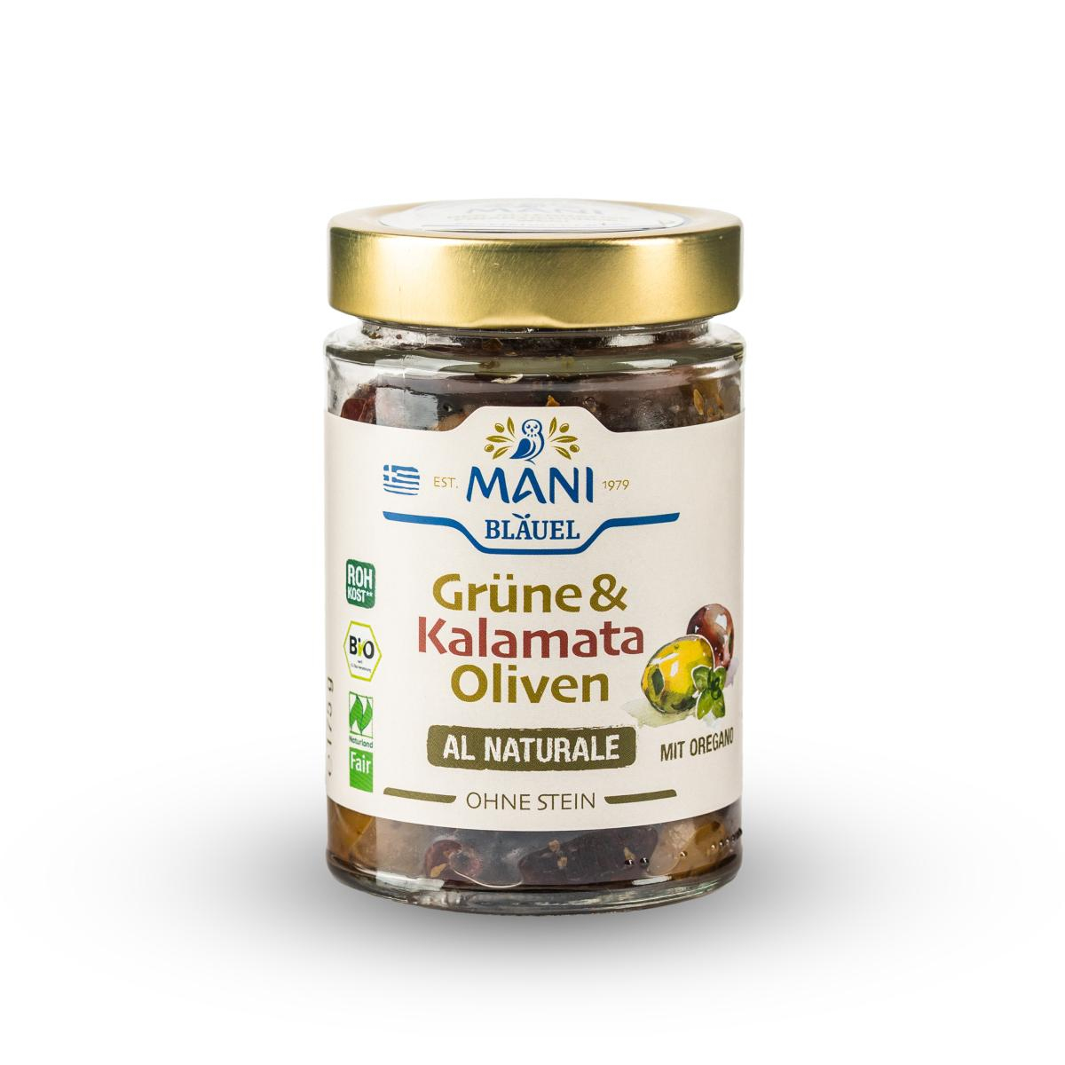 Grüne&Kalamata al naturale