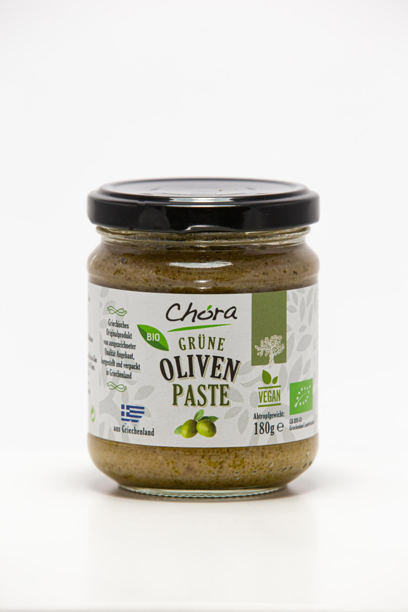 Grüne Olivenpaste