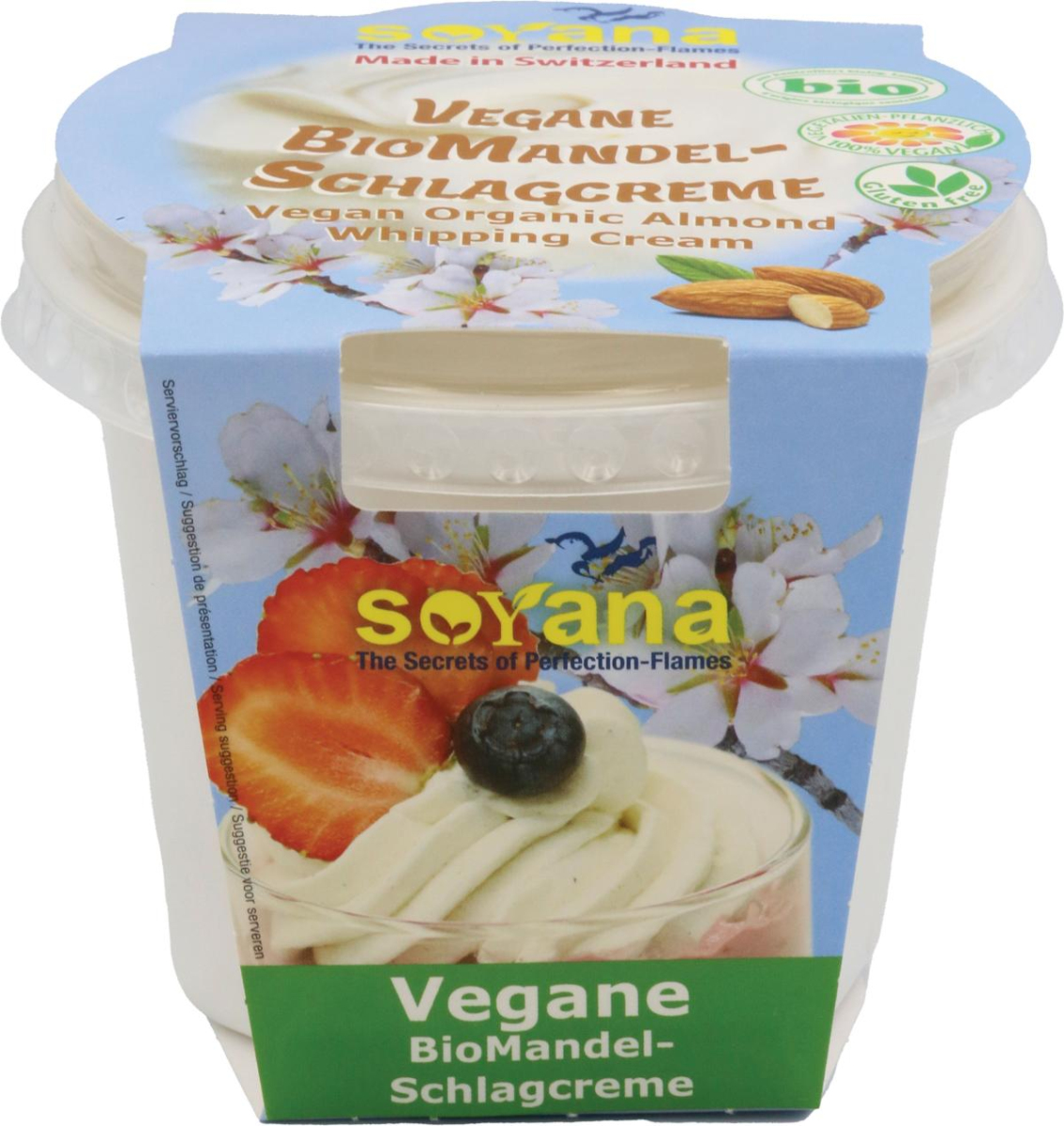 Mandel-Schlagcreme, vegan