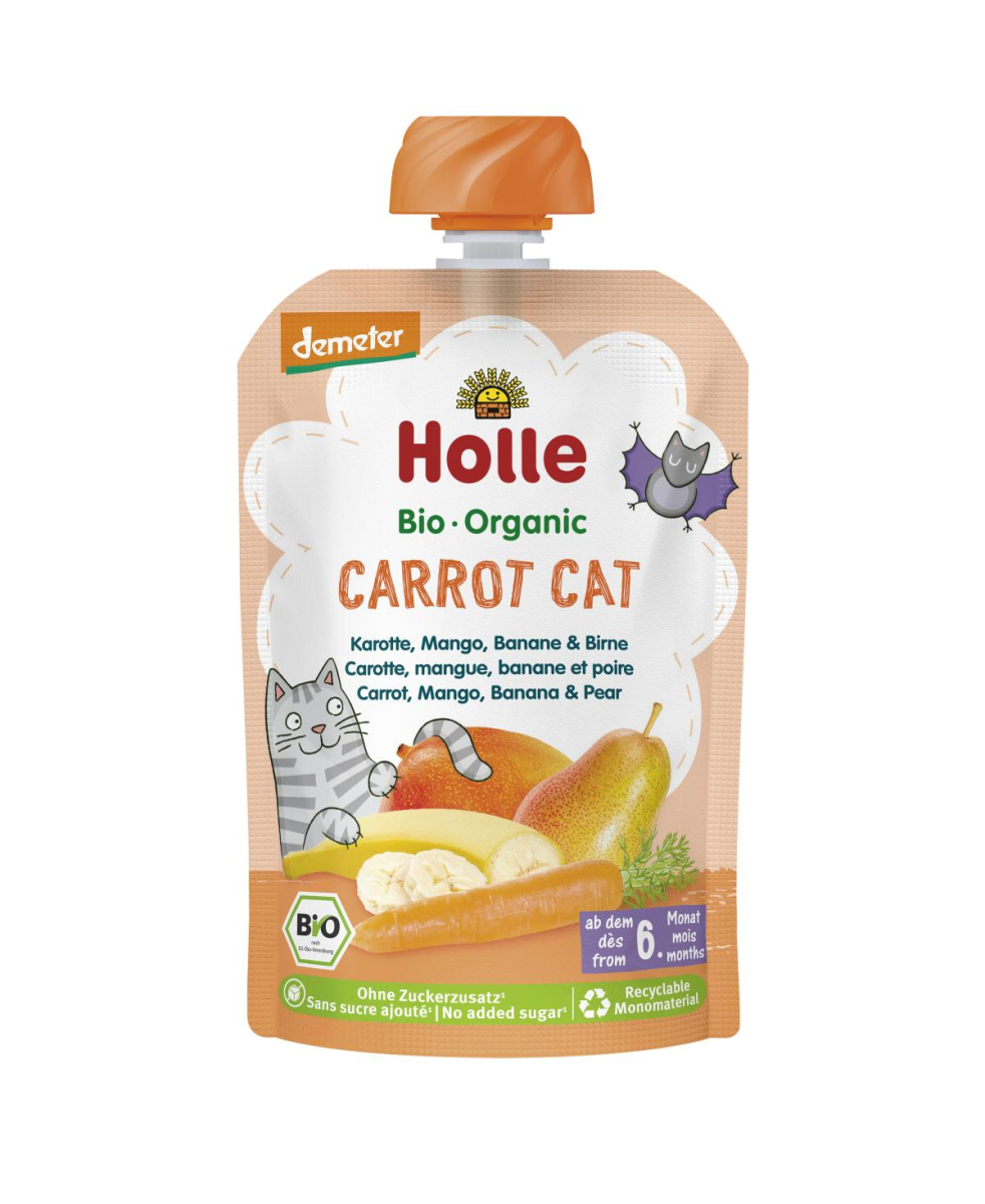 Pouchy Carrot Cat