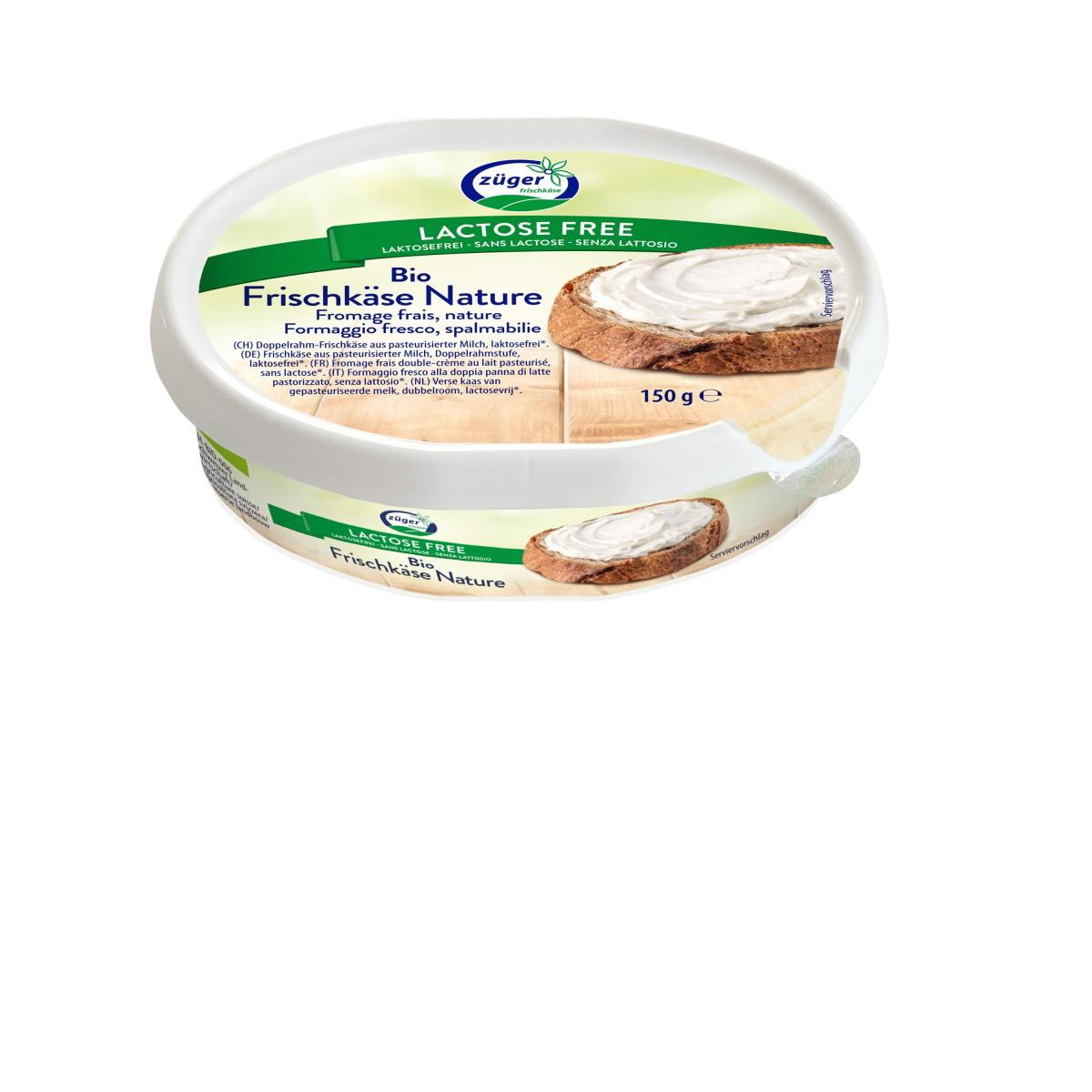 Frischkäse, laktosefrei