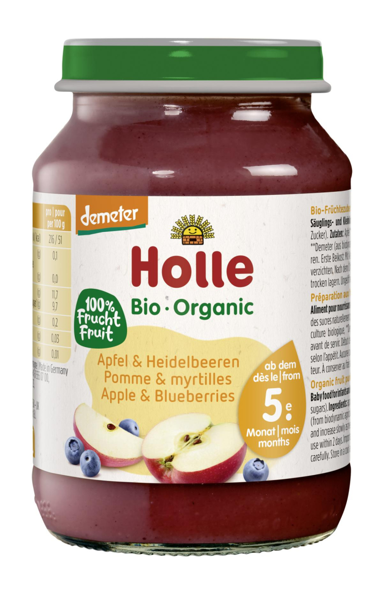 Apfel Heidelbeere