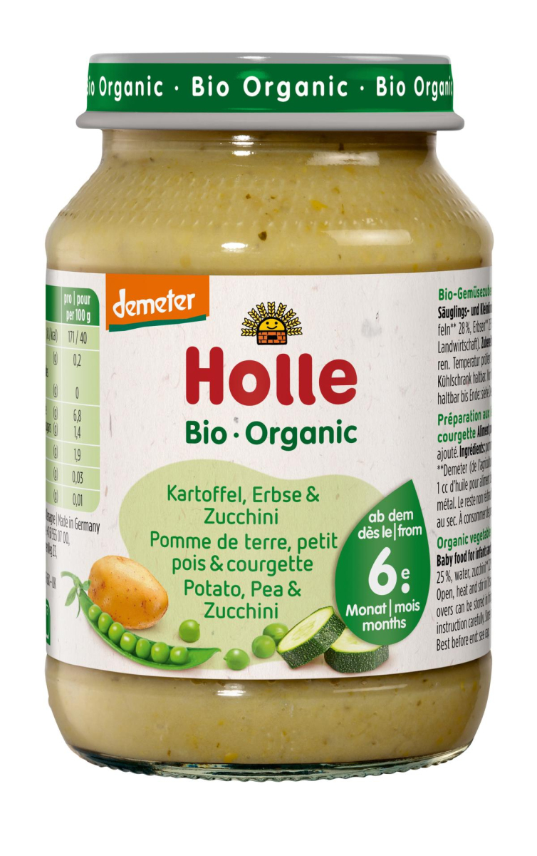 Kartoffeln Erbsen Zucchini