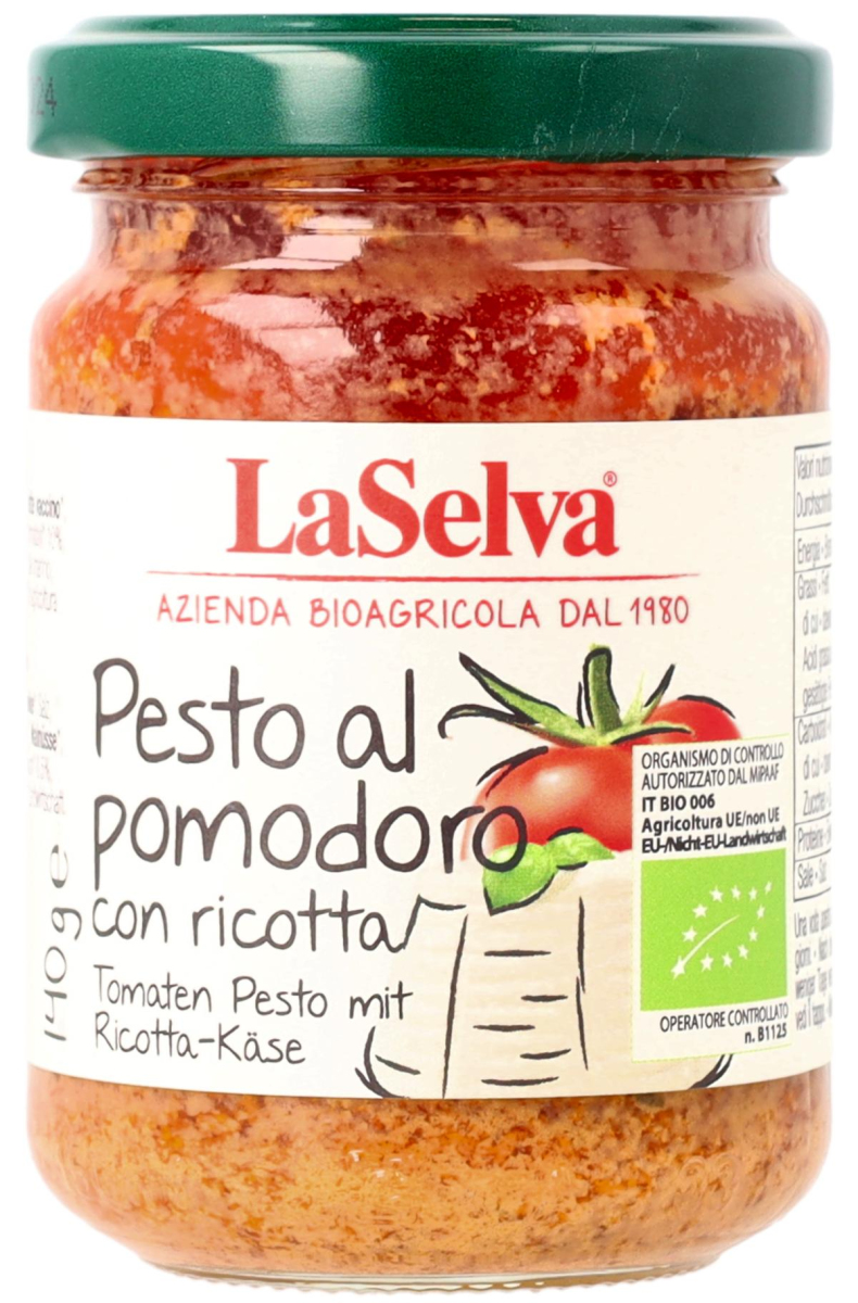 Pesto Rosso con Ricotta