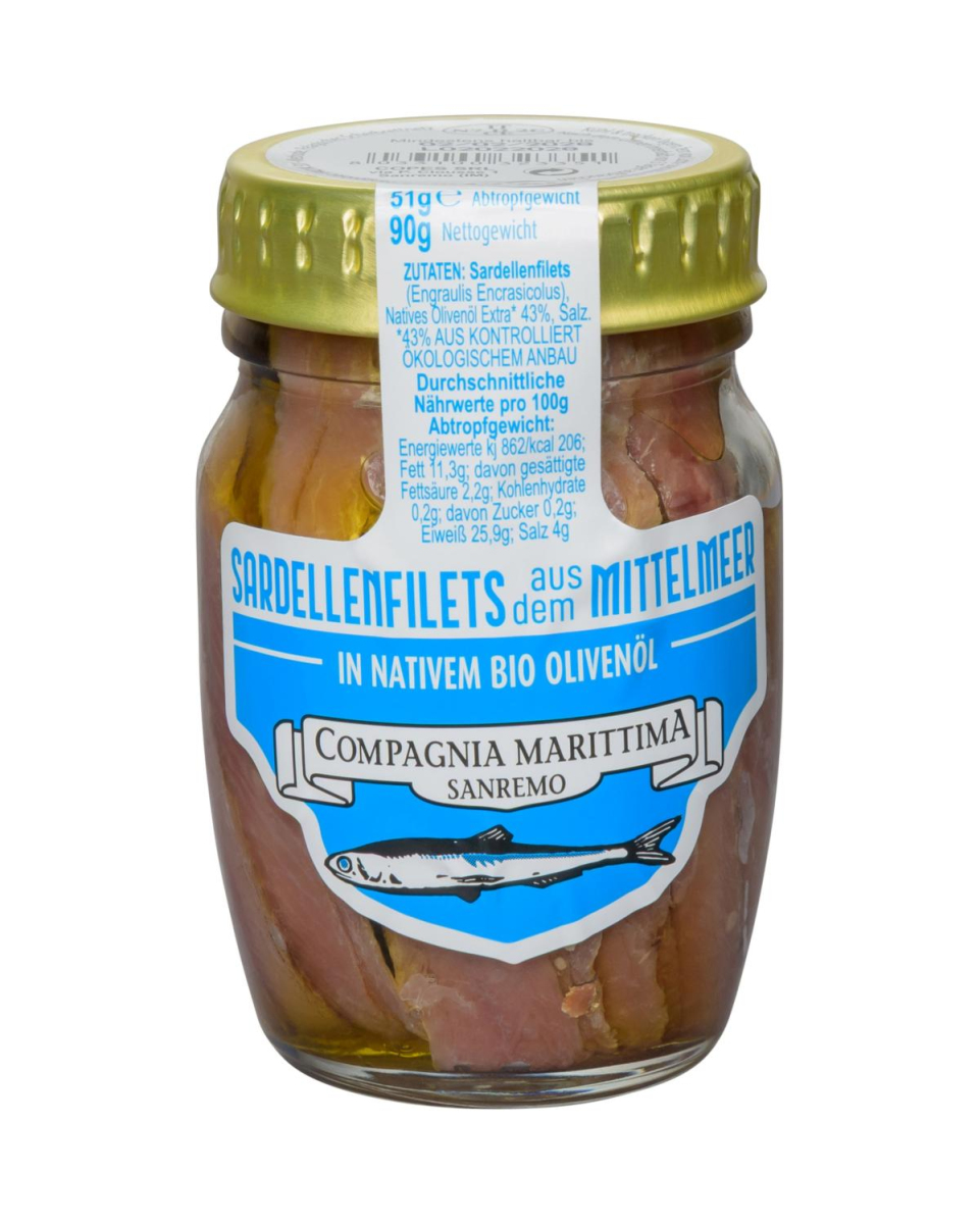 Sardellenfilets Natur
