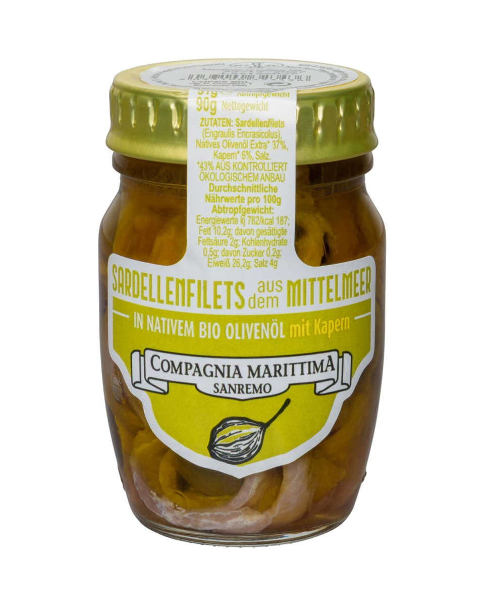 Sardellenfilets Kapern
