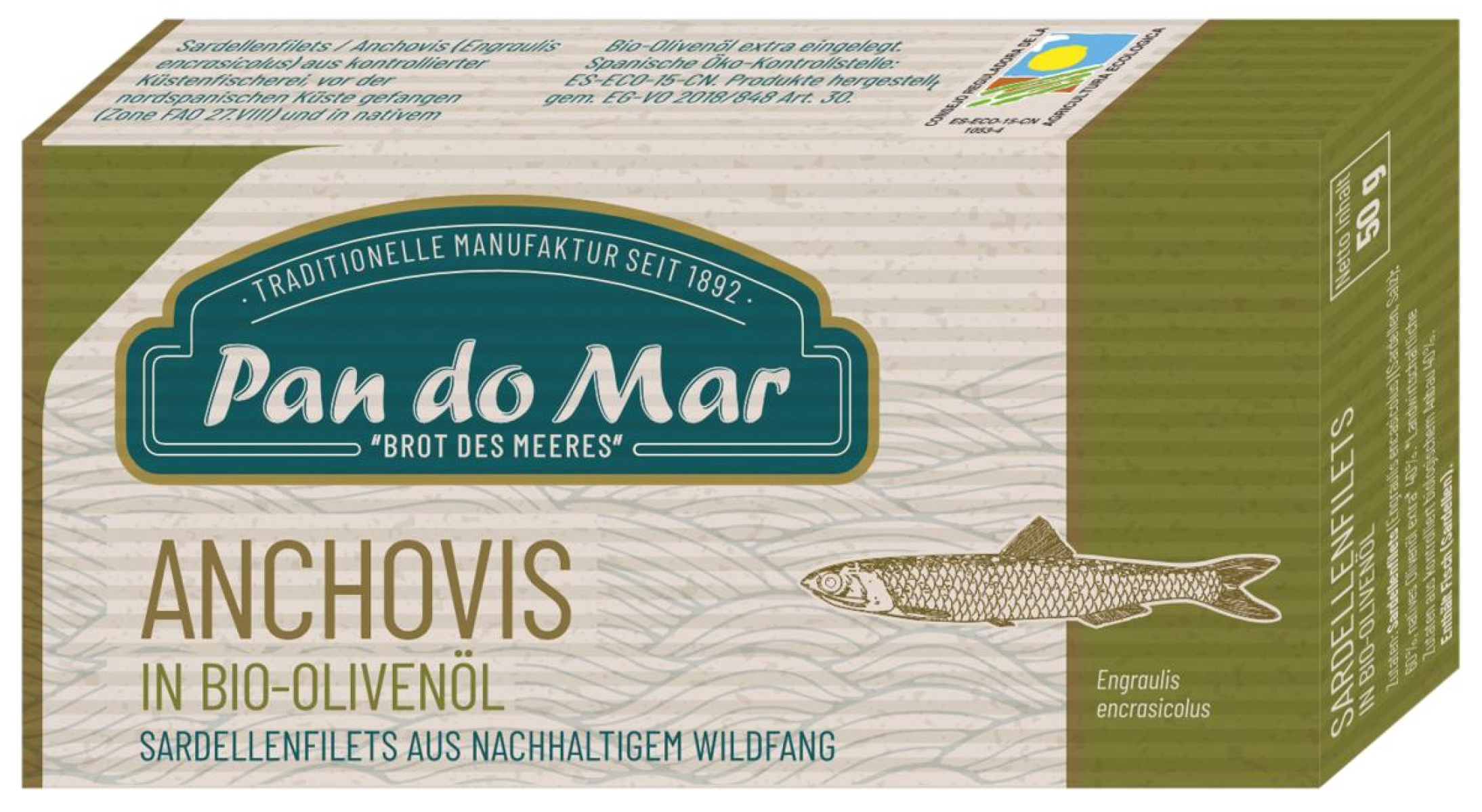 Sardellenfilet in Olivenöl