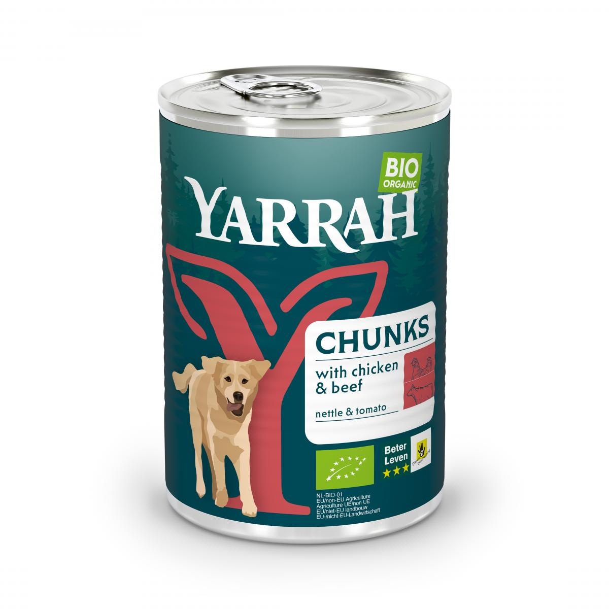 Hundefutter Bröckchen mit Rind